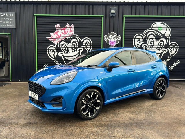 Ford Puma Ecoboost Mhev St-line X Blue