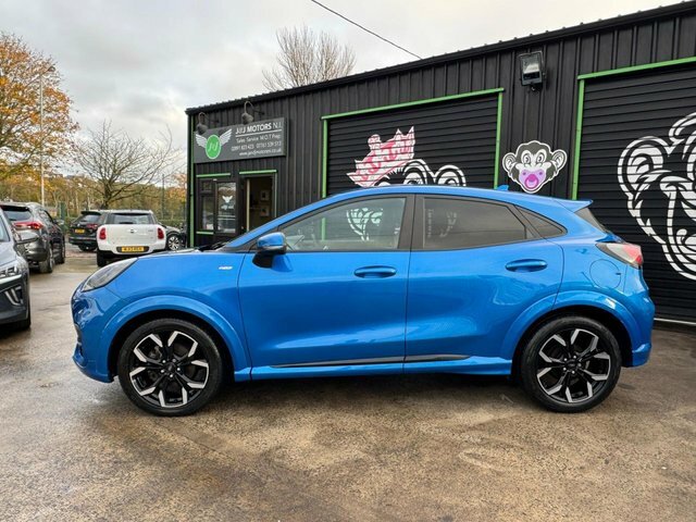 Ford Puma Ecoboost Mhev St-line X TRZ9537 Blue #2