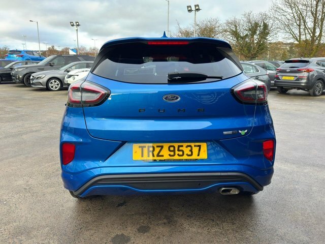 Ford Puma Ecoboost Mhev St-line X TRZ9537 Blue #4