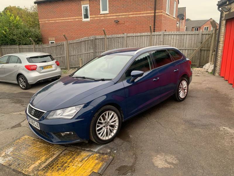 Seat Leon Se Dynamic Tdi - 2019 68 DC68GJO Blue #2