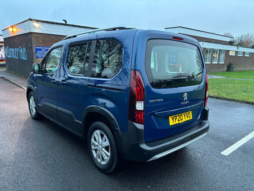 Peugeot Rifter 1.5 Bluehdi Allure Standard Mpv Eat Euro 6 Ss 5 YP20YVO Blue #5