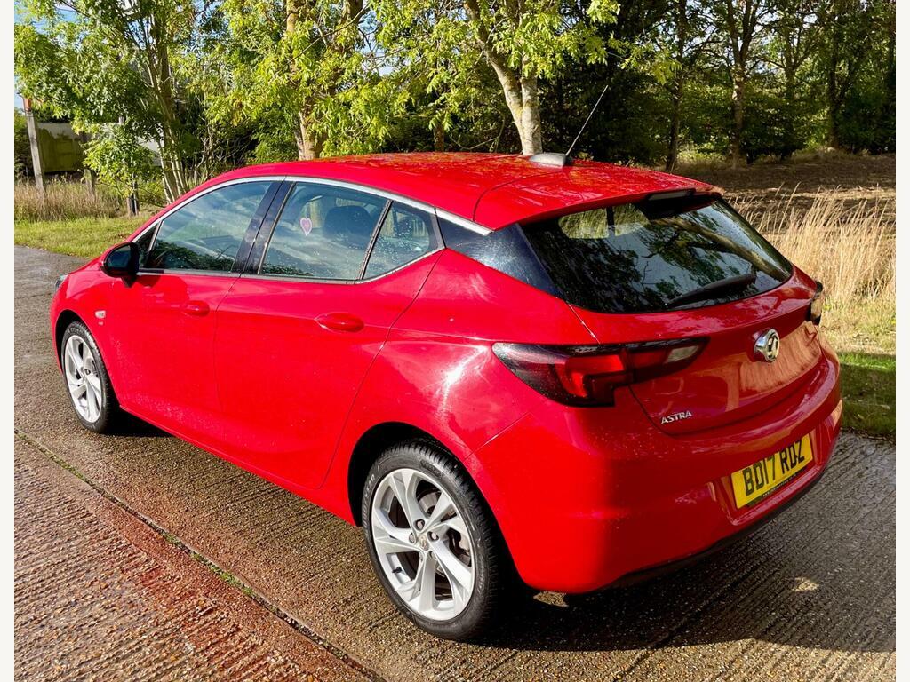 Vauxhall Astra 1.4I Sri Euro 6 BD17RDZ Red #4