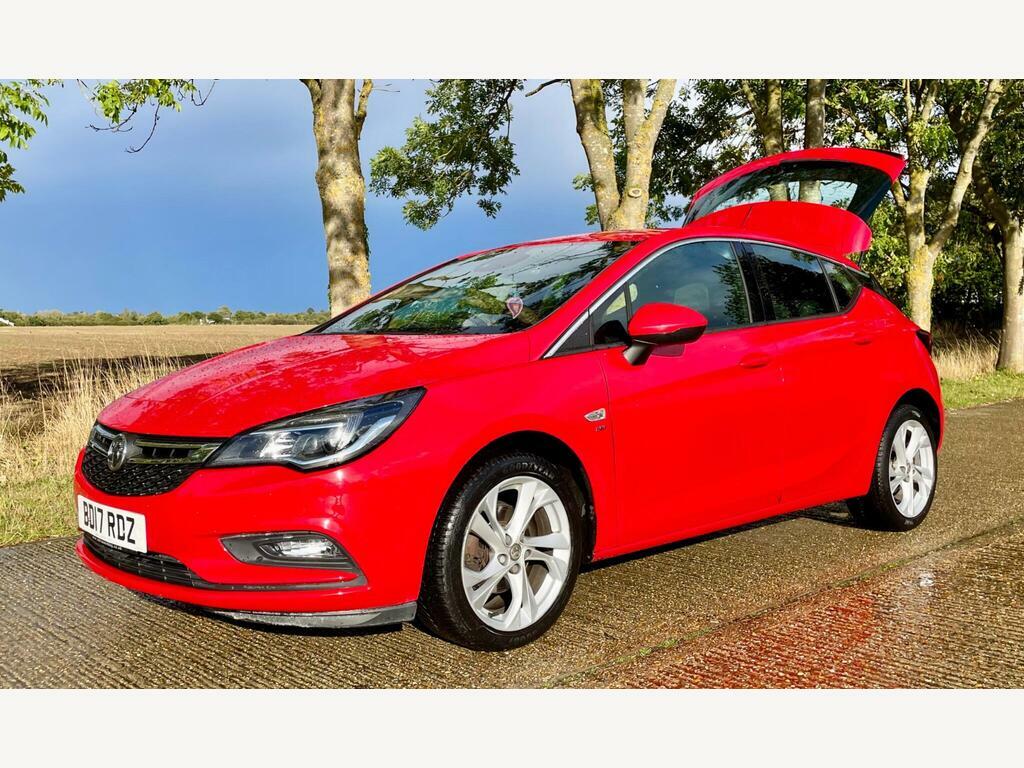 Vauxhall Astra 1.4I Sri Euro 6 BD17RDZ Red #3