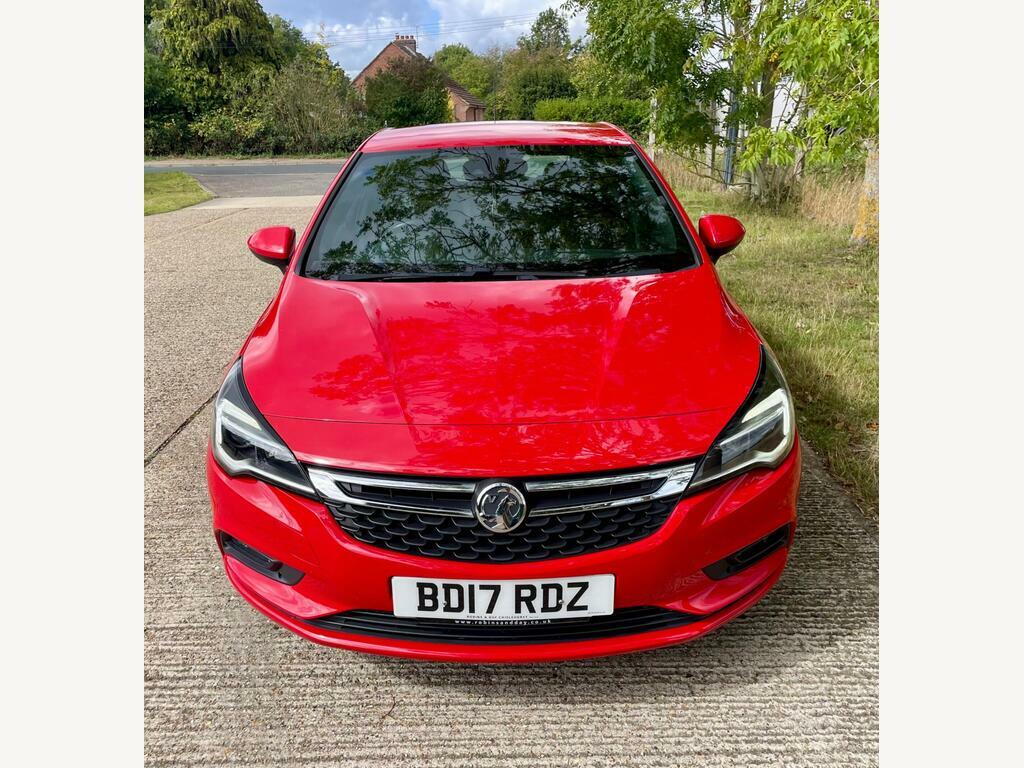 Vauxhall Astra 1.4I Sri Euro 6 BD17RDZ Red #2