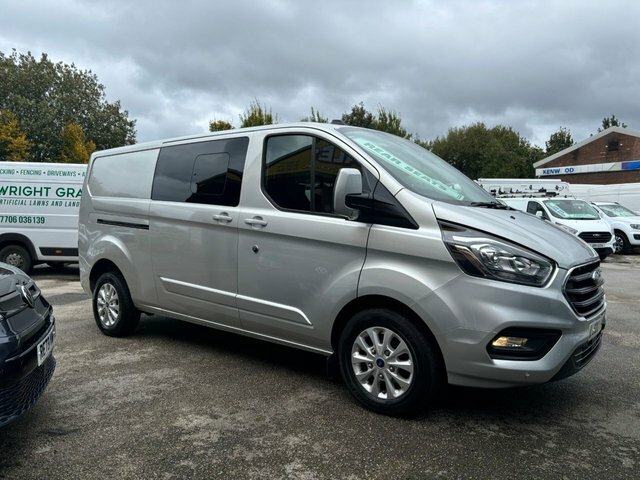 Ford Transit Custom Crew Van L2 Ltd LJ22KVR Silver #6