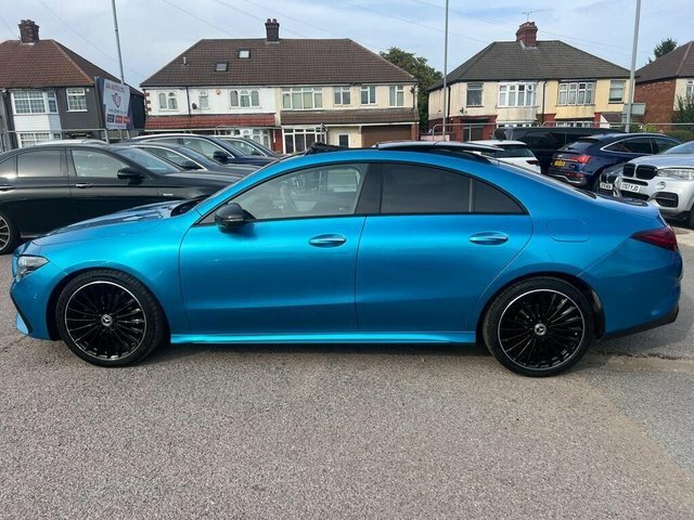 Mercedes-Benz CLA Class 2023 1.3 Cla180h Mhev Amg Line Premium Plus Coup KT73OXF Blue #6