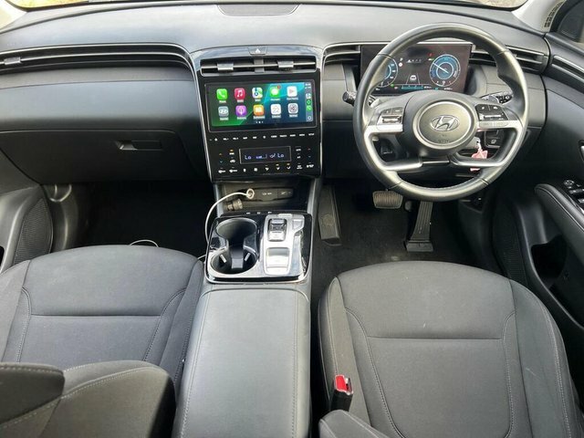 Hyundai Tucson 2022 1.6 H T-gdi Se Connect Suv Hybrid YM22ECY Black #3