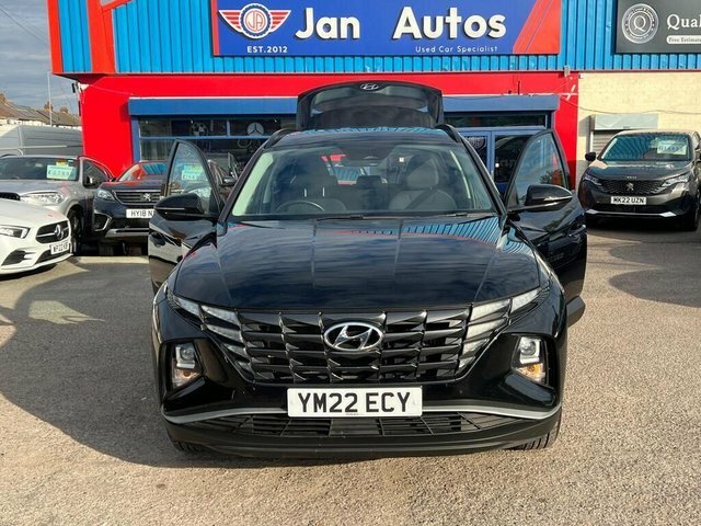 Hyundai Tucson 2022 1.6 H T-gdi Se Connect Suv Hybrid YM22ECY Black #6