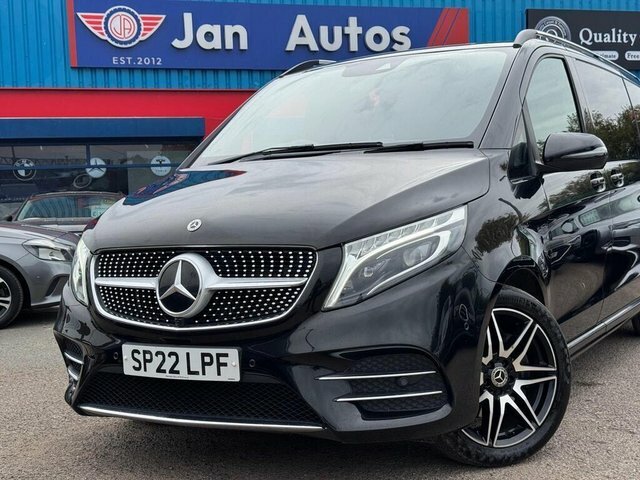 Mercedes-Benz V Class 2022 2.0 V300d Amg Line Mpv G-tronic E Black