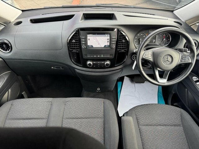 Mercedes-Benz Vito 2023 2.0 116 Cdi Select Tourer Double Cab Dies MW73NKX Black #3