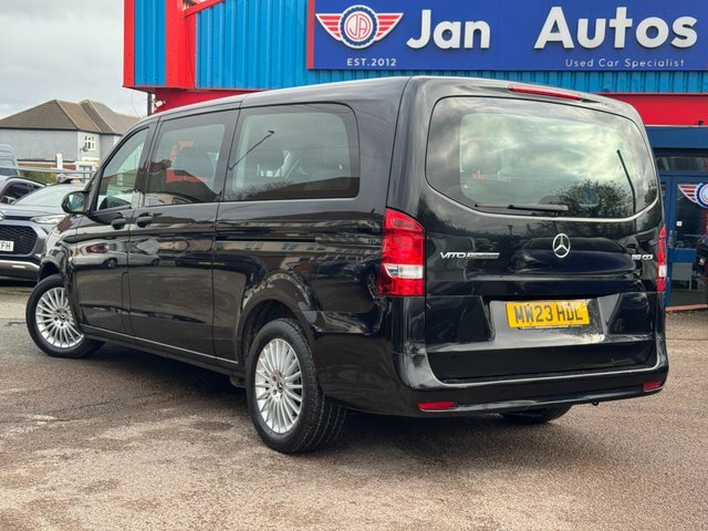 Mercedes-Benz Vito 2023 2.0 119 Cdi Select Tourer G-tronic Rwd L3 Eur MW23HDL Black #2