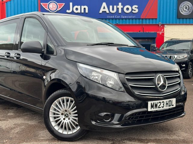 Mercedes-Benz Vito 2023 2.0 119 Cdi Select Tourer G-tronic Rwd L3 Eur MW23HDL Black #4