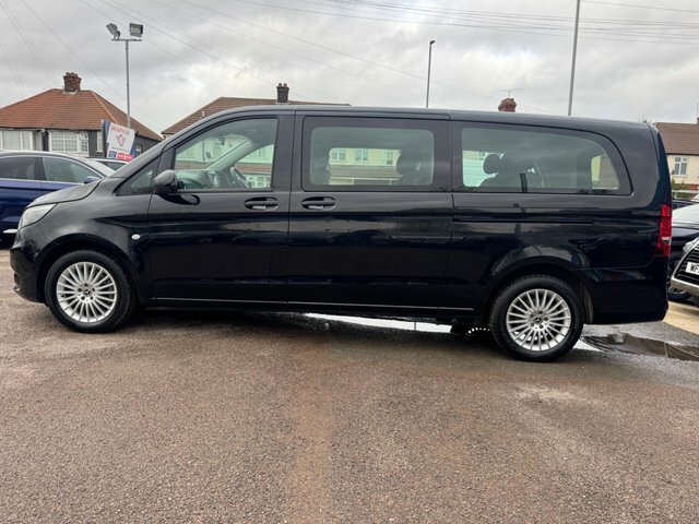 Mercedes-Benz Vito 2023 2.0 119 Cdi Select Tourer G-tronic Rwd L3 Eur MW23HDL Black #6