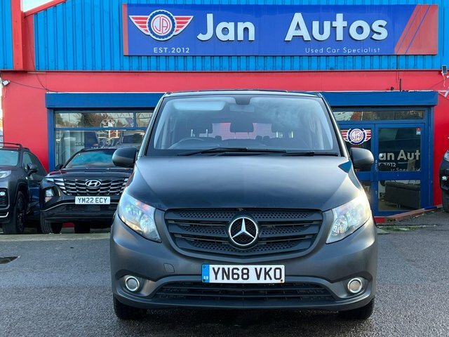 Mercedes-Benz Vito 2018 2.1 116 Cdi Progressive Crew Van Double Cab 5 YN68VKO Black #4