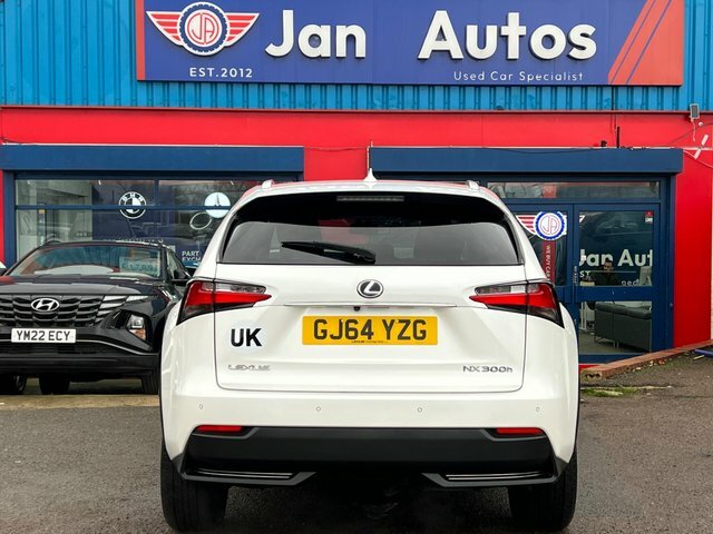 Lexus NX 2014 2.5 300H F Sport E-cvt 4Wd Euro 6 Ss GJ64YZG White #5