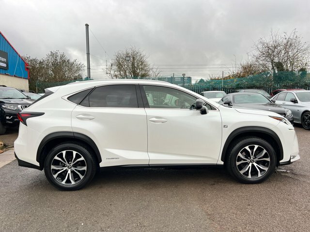 Lexus NX 2014 2.5 300H F Sport E-cvt 4Wd Euro 6 Ss GJ64YZG White #6