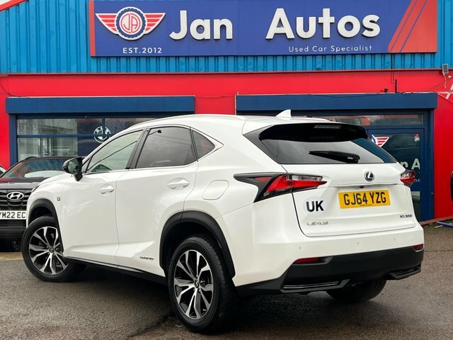 Lexus NX 2014 2.5 300H F Sport E-cvt 4Wd Euro 6 Ss GJ64YZG White #2