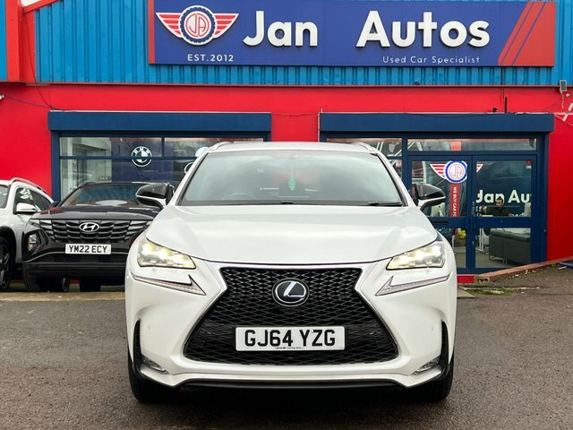 Lexus NX 2014 2.5 300H F Sport E-cvt 4Wd Euro 6 Ss GJ64YZG White #4