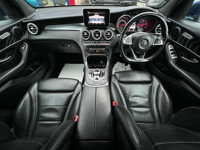 Mercedes-Benz GLC Class 2018 2.1 Glc220d Amg Line Coupe G-tronic 4Matic Eu OV18LPN Blue #3