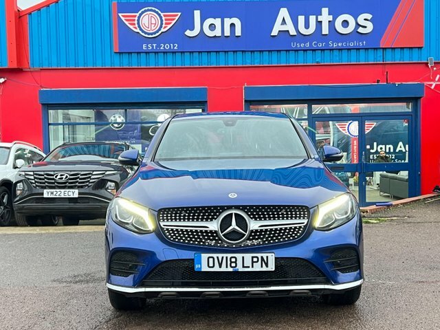 Mercedes-Benz GLC Class 2018 2.1 Glc220d Amg Line Coupe G-tronic 4Matic Eu OV18LPN Blue #4