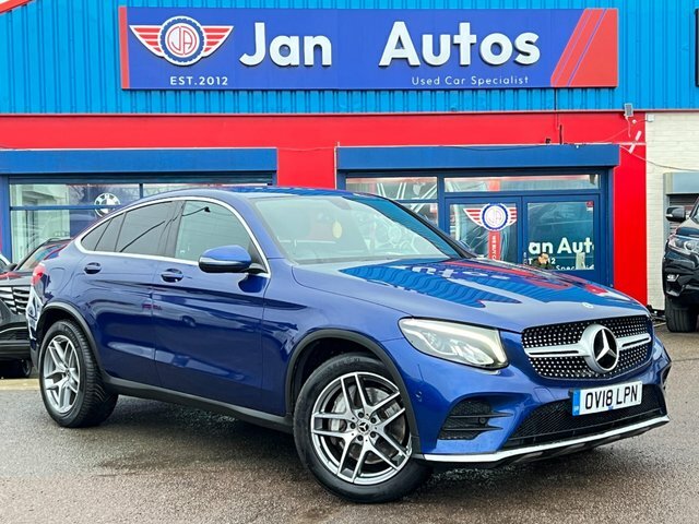 Mercedes-Benz GLC Class 2018 2.1 Glc220d Amg Line Coupe G-tronic 4Matic Eu Blue