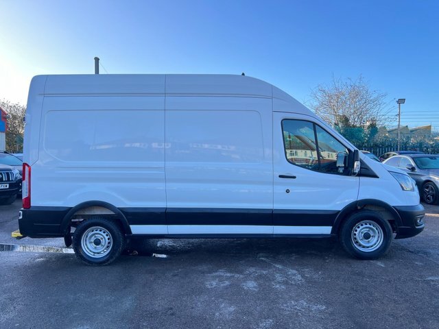 Ford Transit Custom 2020 2.0 350 Ecoblue Leader Panel Van M WN70WBF White #6