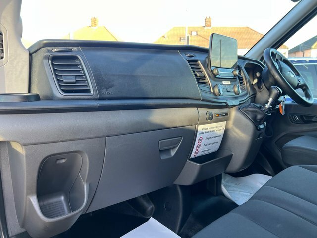 Ford Transit Custom 2020 2.0 350 Ecoblue Leader Panel Van M WN70WBF White #3