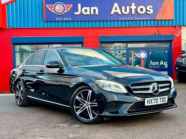 Mercedes-Benz C Class 2020 1.5 C200 Mhev Sport Edition Saloon HX70TDO Black