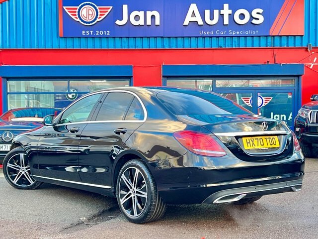 Mercedes-Benz C Class 2020 1.5 C200 Mhev Sport Edition Saloon HX70TDO Black #2