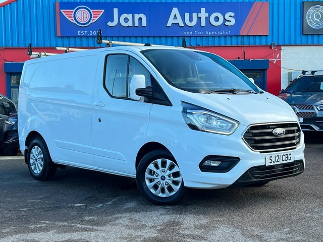 Ford Transit Custom 2021 1.0 340 Ecoboost 13.6Kwh Limited L1 H1 E White