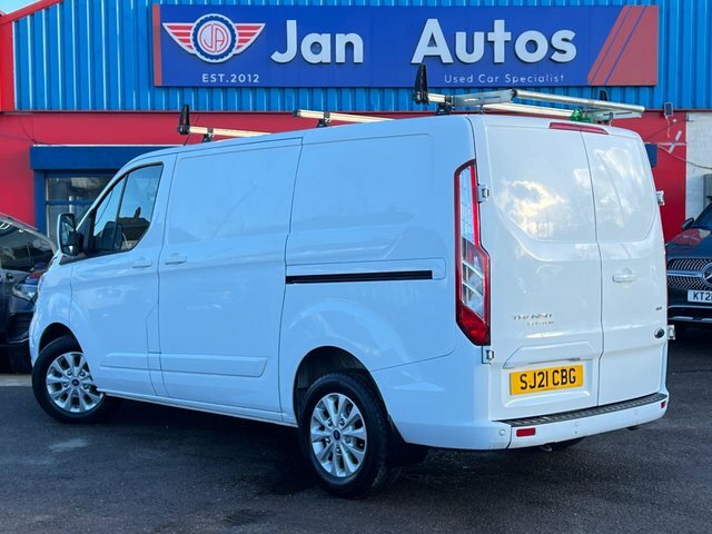 Ford Transit Custom 2021 1.0 340 Ecoboost 13.6Kwh Limited L1 H1 E SJ21CBG White #2