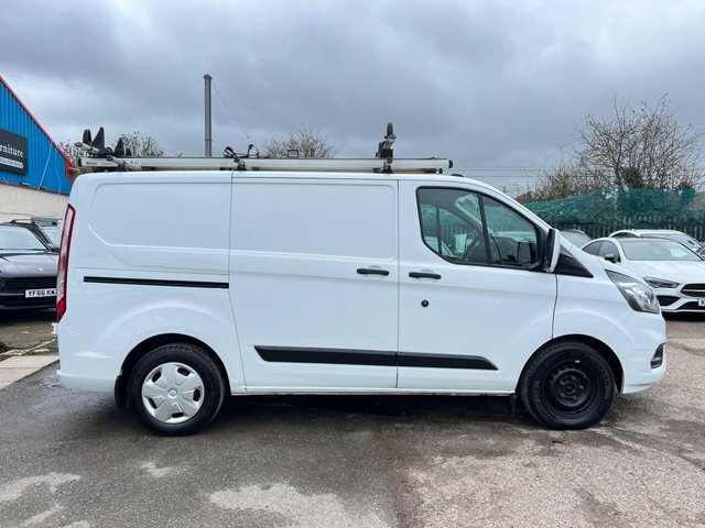 Ford Transit Custom 2021 1.0 340 Ecoboost 13.6Kwh Trend L1 H1 Eur White #6