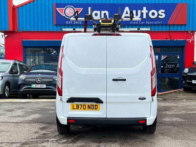 Ford Transit Custom 2021 1.0 340 Ecoboost 13.6Kwh Trend L1 H1 Eur White #5