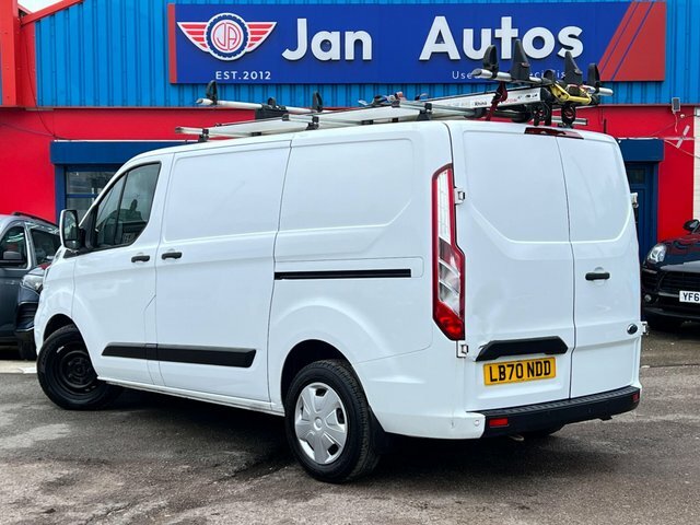 Ford Transit Custom 2021 1.0 340 Ecoboost 13.6Kwh Trend L1 H1 Eur White #2