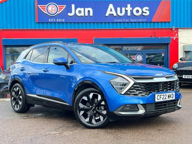 Kia Sportage 2022 1.6 T-gdi 13.8Kwh 4 Awd Euro 6 Ss Blue
