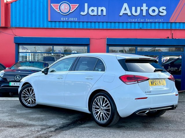 Mercedes-Benz A Class 2022 1.3 A200 Sport Edition Executive 7G-dct Eur WP22KTL White #2