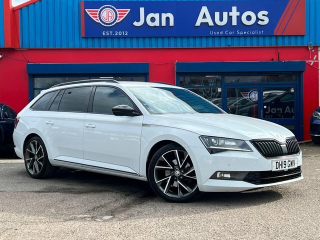 Skoda Superb 2019 2.0 Tdi Sportline Dsg Euro 6 Ss White