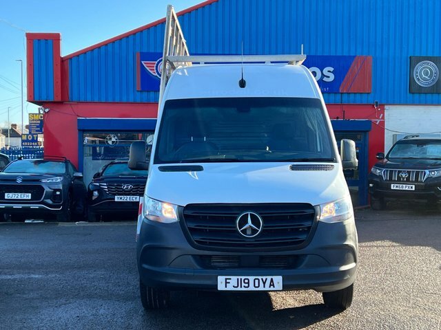Mercedes-Benz Sprinter 2019 2.1 314 Cdi Progressive Rwd L4 H2 Euro 6 Ss FJ19OYA White #3