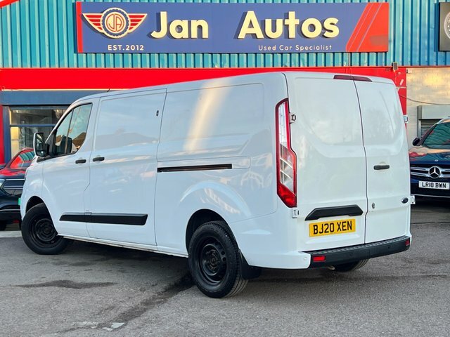 Ford Transit Custom 2020 2.0 340 Ecoblue Trend L2 H1 Euro 6 Ss BJ20XEN White #2