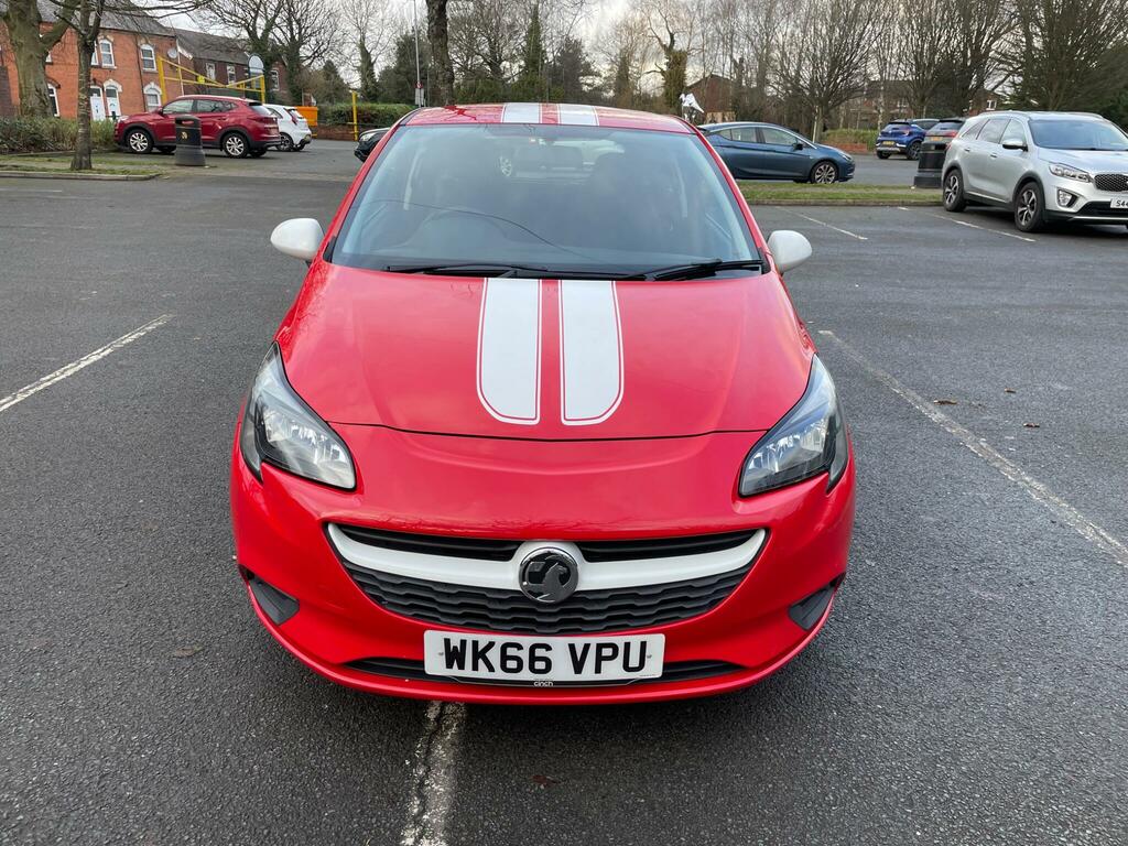 Vauxhall Corsa 1.4I Ecoflex Sting Euro 6 WK66VPU Red #3
