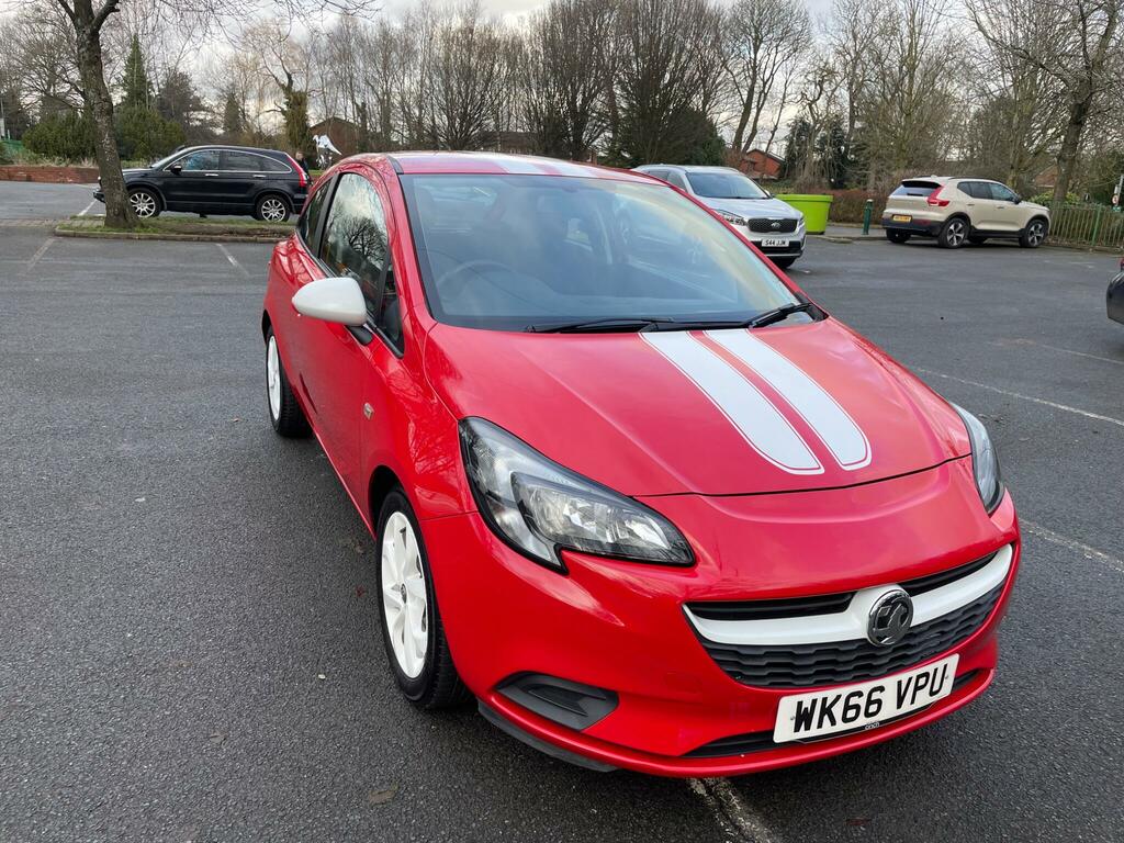 Vauxhall Corsa 1.4I Ecoflex Sting Euro 6 WK66VPU Red #4