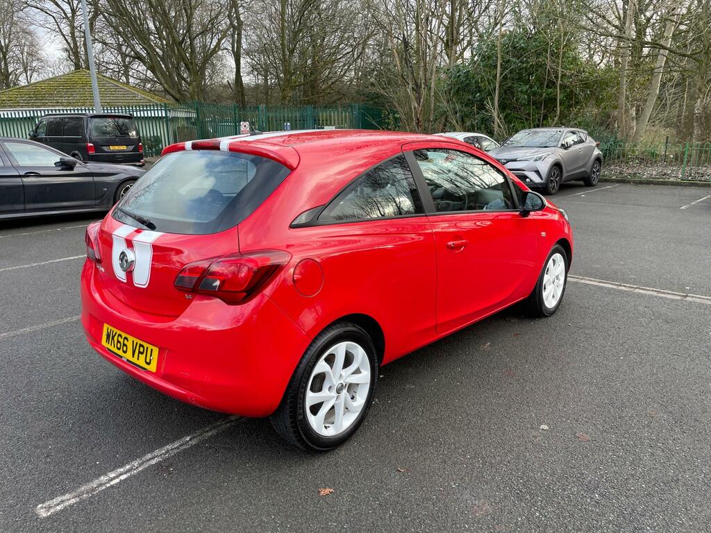 Vauxhall Corsa 1.4I Ecoflex Sting Euro 6 WK66VPU Red #5