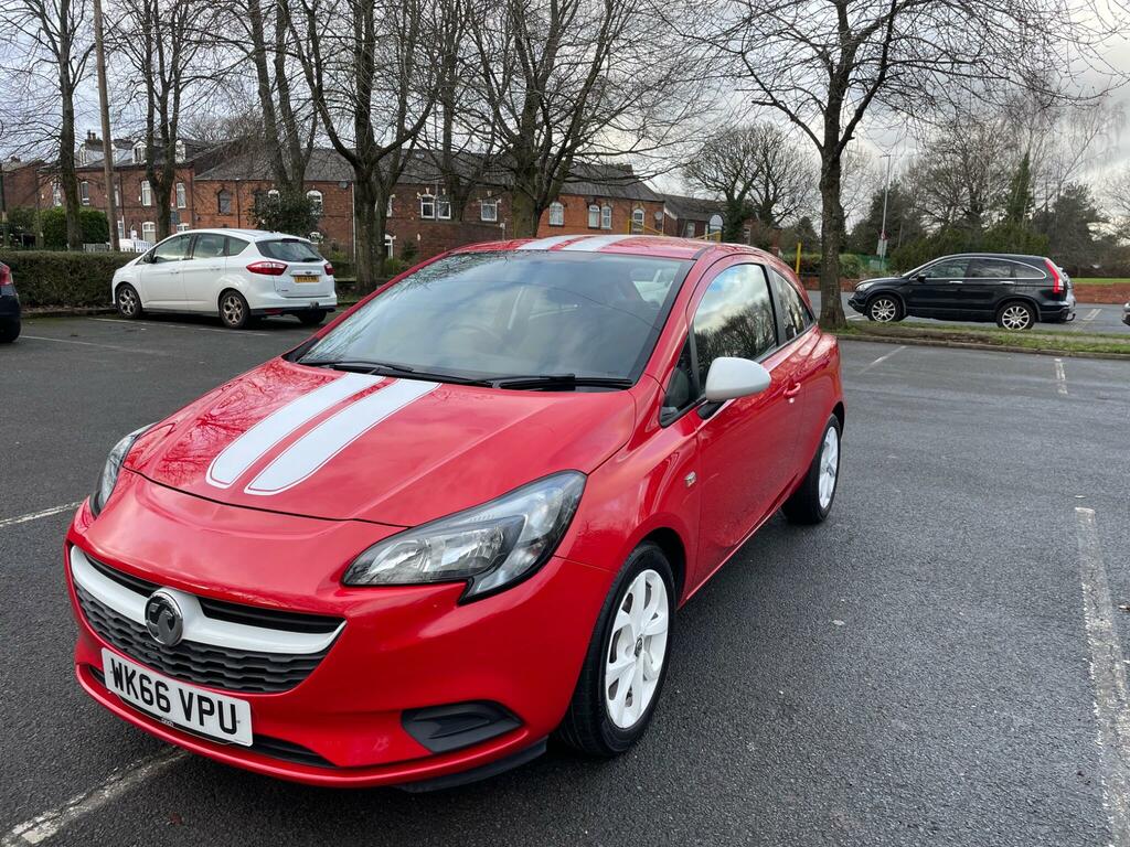 Vauxhall Corsa 1.4I Ecoflex Sting Euro 6 Red