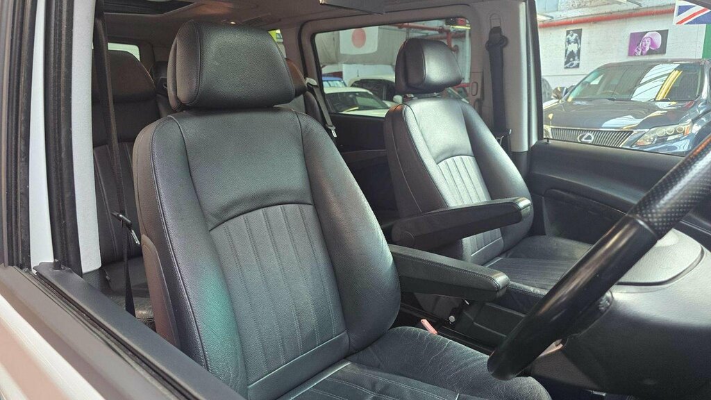 Mercedes-Benz V Class Mpv V Class V350 Ambiente Lwb 7 Seat Leather 2012 White #6