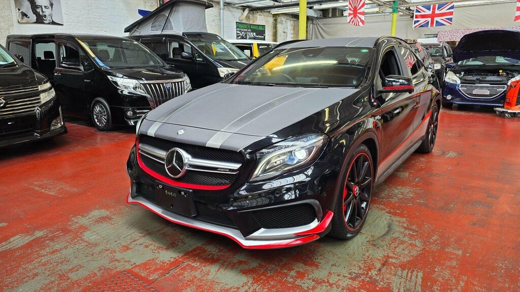 Mercedes-Benz GLA Class Hatchback Gla 45 Amg 4Matic Edition 1 Body Kit Black