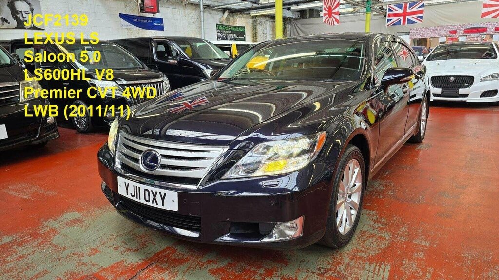 Lexus LS Saloon 5.0 Ls600hl V8 Premier Cvt 4Wd Lwb 201111 Black