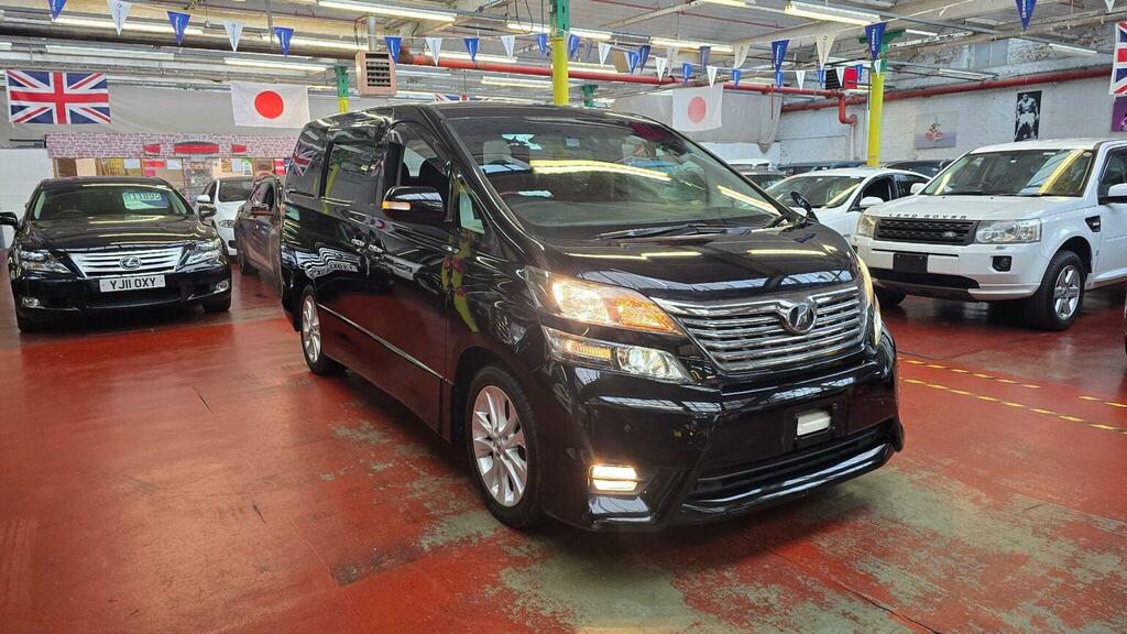 Toyota Vellfire Mpv 2.4 8 Seats Ulez Free 201060 YK10DNE Black #2
