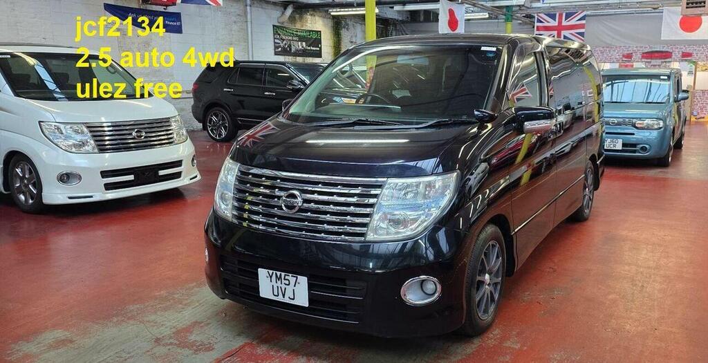 Nissan Elgrand Mpv Highway Star E51 4Wd 200757 Black