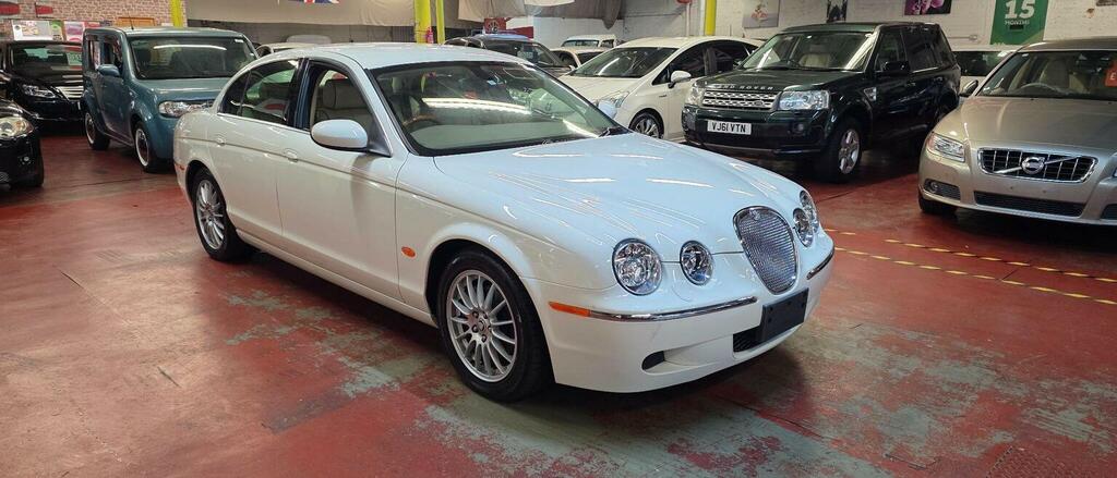 Jaguar S-Type Saloon 3.0 V6 Se Rare White Ulez Free 200757 White #3