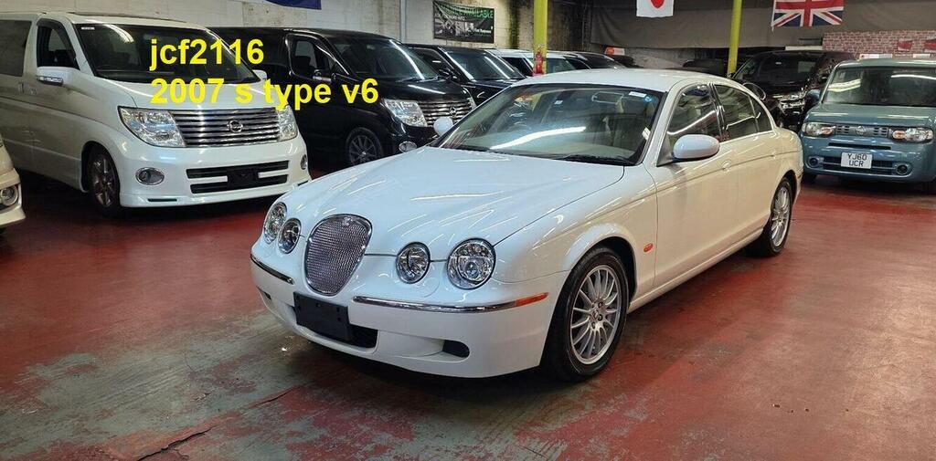 Jaguar S-Type Saloon 3.0 V6 Se Rare White Ulez Free 200757 White